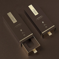 Boîte cadeau d'emballage cosmétique en papier rigide de luxe avec logo personnalisé boîtes en papier imprimées et pliantes pour bouteille de parfum
