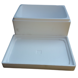 Khối lượng nhỏ EPS Giao thông vận tải hộp với nắp 2L công suất cho lạnh thực phẩm nóng y học vận chuyển bán buôn - Product Image 2