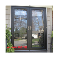 Ventana Abatible de Aluminio con Rotura de Puente Térmico, Aislamiento Acústico y Alta Impermeabilidad, Doble Vidrio Templado, Certificación Energy Star, Marca AiHan