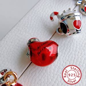 Venta al por Mayor de Dijes Redondos Modernos HaYa PAN-20 con Cierre para Pulseras, Plata de Ley 925, Joyería Original, Dijes Navideños para Pulsera - Product Image 4