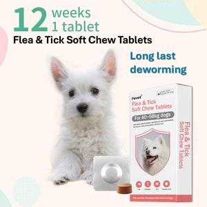 <span class=keywords><strong>Protection</strong></span> vermifuge longue durée contre les puces, efficacité de 12 semaines, administration toutes les 12 semaines, très palable, ultra-sûr, facile à administrer - Product Image 2