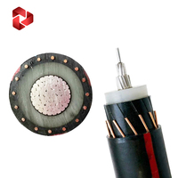 Unterirdisches MV90-Kabel 25KV TR XLPE EPR Isoliertes CWS-Abschirmungs-Stromkabel