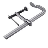 Pince en F réglable en acier au carbone robuste pour fixation de tuyaux, maintien solide, outils de menuiserie durables pour charpentiers