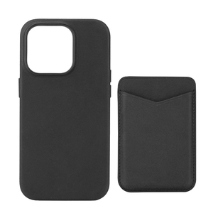 Custodia per telefono in vera pelle fatta a mano di alta qualità, custodia protettiva per telefono per <span class=keywords><strong>Iphone</strong></span> con portafoglio per carte - Product Image 4