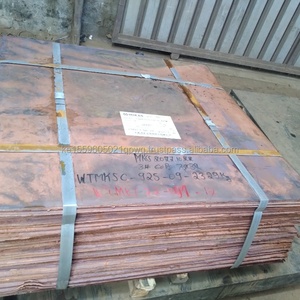 Cátodo de Cobre Marca Cu, Grado 99.99% AA, Procedente de Zambia, 125 kg/pieza, Modelo 74031100, Alta Calidad - Product Image 4