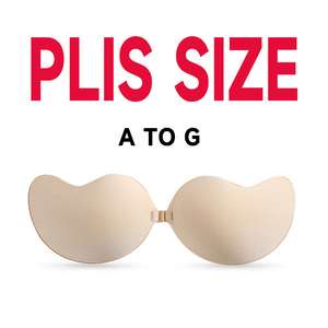 Nuovo Design Reggiseno Adesivo Sexy da Donna con Decorazione a Bottoni, Reggiseno Invisibile Push-Up in Silicone Senza Spalline e Slip con Bottoni - Product Image 2