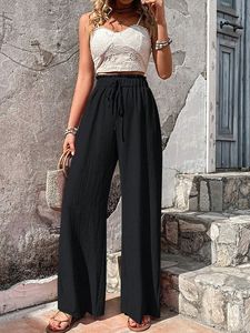 Pantalones Rectos de Cintura Media, Transpirables, Estilo Europeo y Americano, Nueva Colección de Otoño, Corte Regular, Casuales, Versátiles y a la Moda - Product Image 5