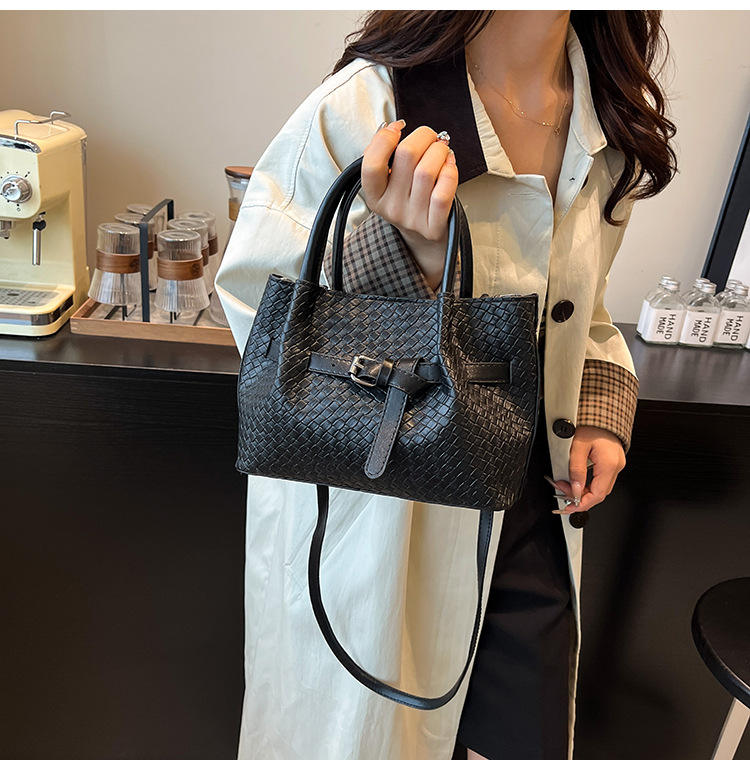 Luxury Black Tote