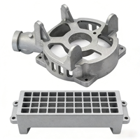 Composants de moulage sous pression en aluminium personnalisés, pièces d'enclosure industrielles en alliage ADC12 usinées avec précision pour les machines