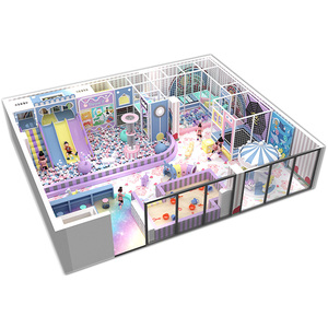 L'équipement d'intérieur de glissière de parc de <span class=keywords><strong>piscine</strong></span> <span class=keywords><strong>interactive</strong></span> commerciale de boule place le terrain de jeu d'intérieur pour des enfants - Product Image 2