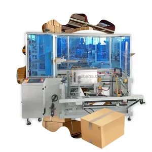 Công nghiệp tốc độ cao Tự động carton erector trường hợp Box côn carton Sealer máy