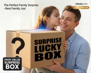 COSMOVA Caja Sorpresa de la Suerte SLB-1 Día <span class=keywords><strong>del</strong></span> <span class=keywords><strong>Padre</strong></span>, Caja Misteriosa Avanzada, Caja Sorpresa Aleatoria, Novedades en Electrónica 3C, Auriculares para Juegos - Product Image 3