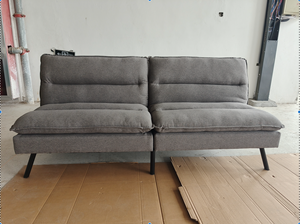 <span class=keywords><strong>Futon</strong></span> phòng khách <span class=keywords><strong>futon</strong></span> Sofa giường với k/<span class=keywords><strong>D</strong></span> rắn gỗ Chân sofa kiêm giường thiết kế 3 nghiêng vị trí da Sofa giường - Product Image 3