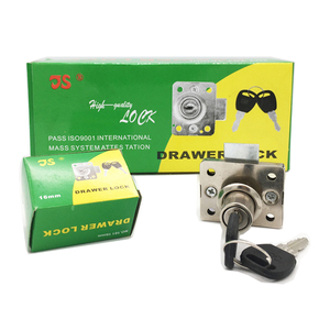 Jinshun JS đồ nội thất khóa giá rẻ Giá Bàn sắt ngăn kéo khóa 101 văn phòng ngăn kéo khóa với Key đồ nội thất phần cứng - Product Image 1