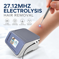 Appareil d'électrolyse Apilus 27,12 MHz à aiguilles pour usage en salon, équipement de beauté pour l'épilation