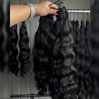 Nouveauté de l'usine en gros : Lots de cheveux humains vierges vietnamiens bruts non traités, 100% naturels, de 10 à 30 pouces, commande directe