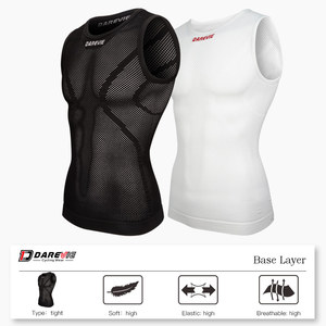 Tùy Chỉnh Thiết Kế Logo Men Khô Nhanh Dưới Cơ Sở Lớp Nén Mặc Thể Thao Áo Sơ Mi Không Tay Tay Áo Lớp Cơ Sở - Product Image 5