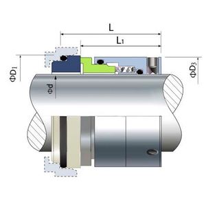 Giá Nhà Máy Bán Buôn Salmson Bơm Blackmer H76 Con Dấu Cơ Khí Cho Máy Bơm Tăng Cường - Product Image 2
