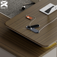 Bureau de direction haut de gamme, moderne et luxueux, table de bureau pour PDG, mobilier de bureau pour immeuble de bureaux haut de gamme