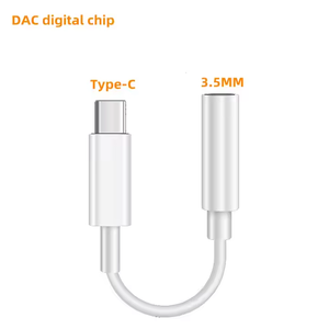 Adaptador de Audio <span class=keywords><strong>USB</strong></span>-<span class=keywords><strong>C</strong></span> Tipo <span class=keywords><strong>C</strong></span> a Conector de Auriculares de 3.5mm, Cable Dongle Auxiliar para iPhone, Android y Dispositivos <span class=keywords><strong>Samsung</strong></span> - Product Image 3