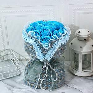 Cadeau créatif pour la Saint-Valentin, bouquet de savon en forme de rose, produit fini, fleur éternelle, bouquet de savon pour petite amie et femme. - Product Image 4