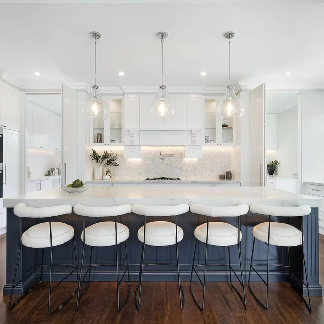 Customized White  Kitchen Cabinets Kitchen Cabinets Completes Sets Modern Kitchen Cabinet