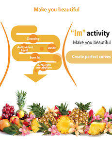 לימון רזה מתאים מיץ ניקוי ניקוי רעלים לנקות שריפת שומן אבקה מיידית - Product Image 4