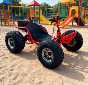 PoeticExist - <span class=keywords><strong>Kart</strong></span> Eléctrico Todoterreno de 10 Pulgadas con Baterí<span class=keywords><strong>a</strong></span>, Emocionante <span class=keywords><strong>Kart</strong></span> de Aventura para Pistas Todoterreno - Product Image 1