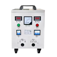 Convertisseur de tension élévateur 1p vers 3p, transformateur 110v/120v/220v en entrée vers 380v/400v/440v en sortie, 10kw