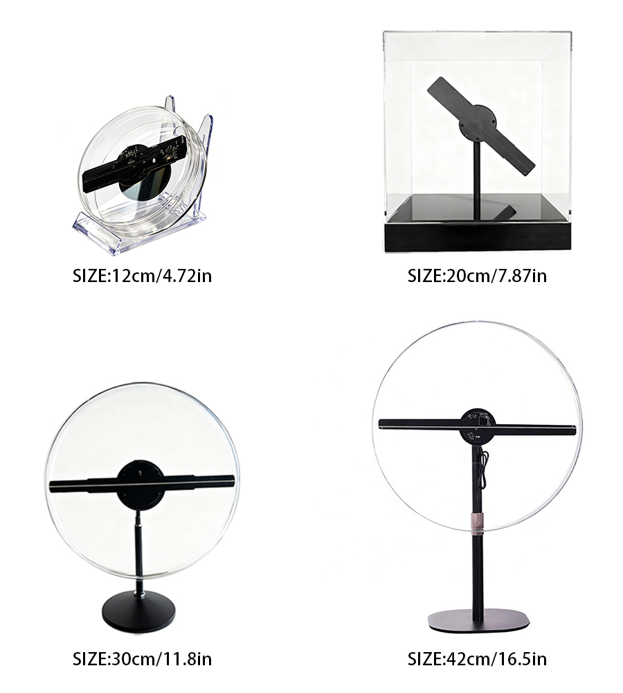 Ventilateur hologramme cadeau