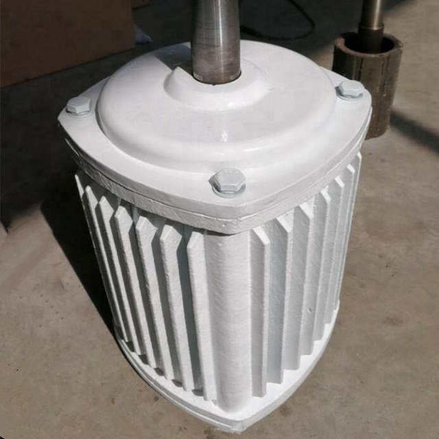 Permanent Magnet Generator 3 Phase 240v 380v 400v 10kw 3 Phase AC Low Rpm Directly Drive Iron Cast Wind Power Generator 2 Years
