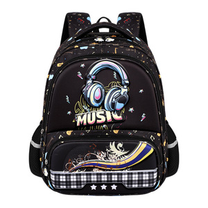 <strong>2026</strong> New Cute Cartoon Children's Polyester Backpack Large Capacity Multi-compartment Anti-fatigue Spine Protection <strong>Super</strong> - Product Image 1