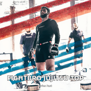 เสื้อรัดกล้ามเนื้อ Fightbro สำหรับศิลปะการต่อสู้แบบผสมผสาน  โลโก้สั่งทำด้านหน้า แห้งเร็ว  ทรงเข้ารูป  ยูนิเซ็กซ์  ผลิตจากโพลีเอสเตอร์ 80% สแปนเด็กซ์ 20% - Product Image 2