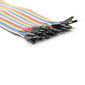 OKY0061 Cables de Conexión Macho a Macho de 20 cm, Cable de Placa de Pruebas de 40 Pines para Arduino Raspberry Pi - Product Image 3