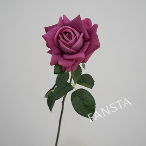 <span class=keywords><strong>Rosas</strong></span> Artificiales de Látex <span class=keywords><strong>con</strong></span> Tacto Real, Hidratantes, Lavables, para Decoración Floral de Bodas, Hoteles <span class=keywords><strong>y</strong></span> Hogares - Product Image 5