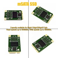 256GB Internal Msata Ssd Penggunaan Daya Rendah Hemat Energi Kecepatan Tinggi Operasi Senyap Pengontrol Canggih untuk Server Komputer Tertanam