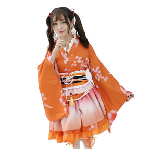 <span class=keywords><strong>Anime</strong></span> Live Show Ropa de mujer Kimono tradicional japonés Vestido Bata Conjunto de escenario de moda Disfraz para fanáticos y artistas - Product Image 5