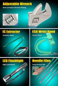 Kit de Herramientas Multifunción Pro'skit PK-2002H (220V) para Reparar Electrodomésticos y Equipos Domésticos - Product Image 4