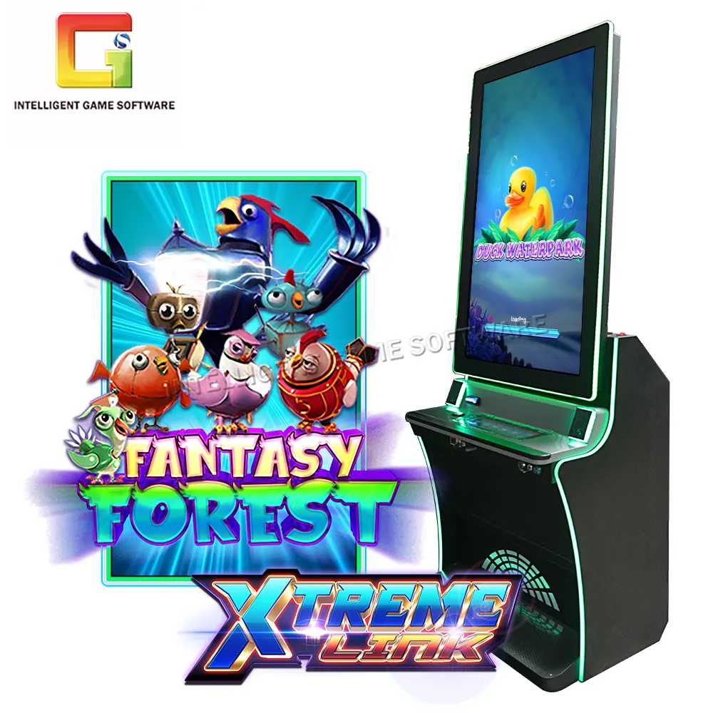 New Model Xtreme Link 5 In 1 Game PCB Boards I-deck Touch Controller 43 Inches Skill Cabinet Machines