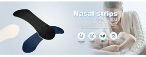 Snoring Sleeping Logo Fabricantes Atleta <span class=keywords><strong>Nasal</strong></span> Tiras deportivas Nariz derecha para respirar Tiras antinariz personalizadas para dormir - Product Image 6