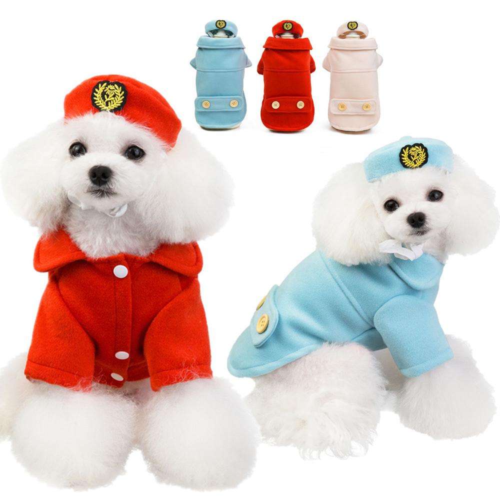 Vêtements pour animaux de compagnie, manteau blanc pour chiens