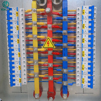 Armoire de distribution d'énergie basse tension entièrement fermée, tableau électrique triphasé pour le contrôle des moteurs des usines de fabrication