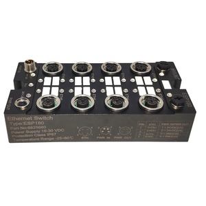 Conmutador de Red Ethernet bibo IP67 de 8 Puertos M12 para Metro y Ferrocarril - Product Image 4