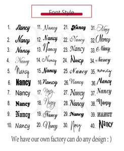 CE認証ステンレススチール18Kゴールドプレートレターネックレス　名入れカスタムネームチェーンネックレス - Product Image 6