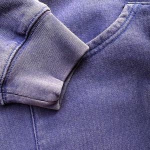Hoodie <span class=keywords><strong>personnalisé</strong></span> en tissu surdimensionné, coupe ample et carrée, en coton bouclette délavé <span class=keywords><strong>à</strong></span> l'acide, avec impression en relief épaisse - Product Image 6