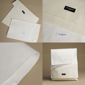 PandSew Custom Logo Thickened Cotton Canvas Jewelry Clothing Skincare Packaging Storage Pouch Envelope <b>Dust</b> <b>Bag</b> - Product Image 3