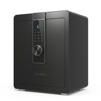 Coffre-fort de luxe intelligent pour le stockage d'argent, avec serrure numérique à empreinte digitale, boîte de dépôt sécurisée