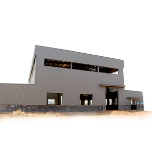 La Chine a conçu l'atelier préfabriqué de structure en acier hangar d'entrepôt en métal léger services de pliage de coupe de soudage prix concurrentiels - Product Image 1