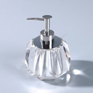 Distributeur automatique de savon <span class=keywords><strong>mousse</strong></span> de luxe, bouteille à <span class=keywords><strong>pompe</strong></span>, bouteille en verre de cristal, dispensateur de savon sous forme de bouteille, ml - Product Image 2