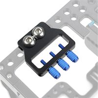 Serre-câbles en alliage d'aluminium avec vis de 1/4 pouces, outil de fixation de câbles pour cage de caméra